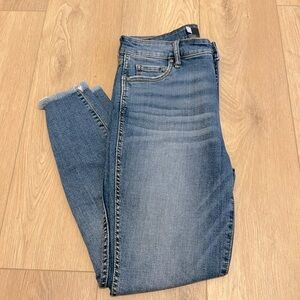 Kut from the Kloth Donna Frayed Hem Jeans Size 10